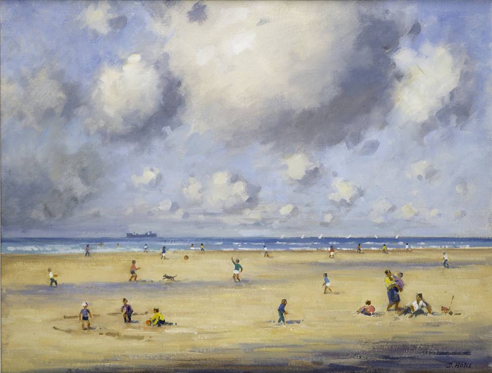 SUMMER, MERRION STRAND, DUBLIN by David Hone sold for 700 at Whyte's Auctions