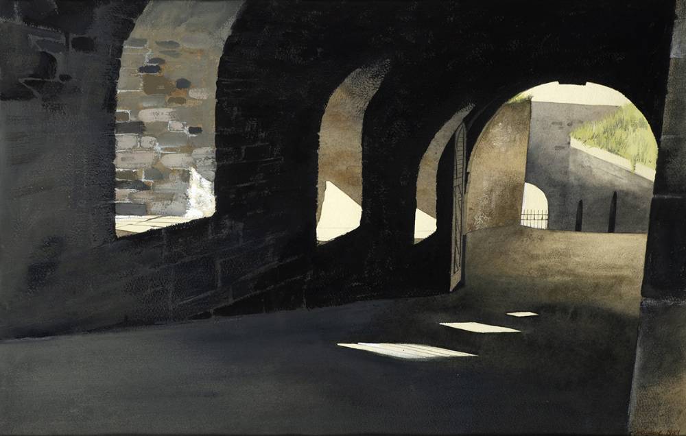 TUNNEL, 1981 by Joe Dunne sold for 200 at Whyte's Auctions