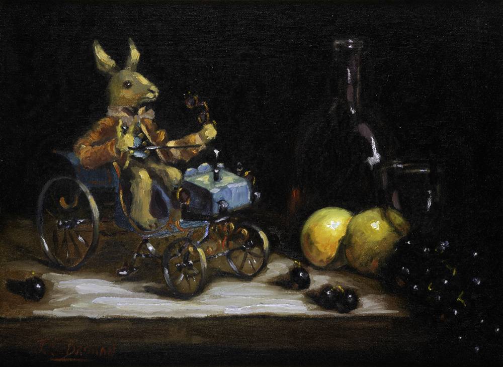 ANTIQUE TOY AND STILL LIFE by James S. Brohan sold for 2,300 at Whyte's Auctions