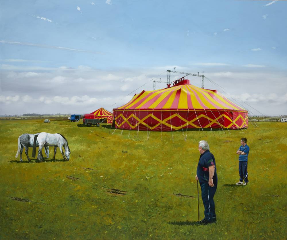 THEIR PONIES, 2014 by Martin Gale RHA (b.1949) at Whyte's Auctions