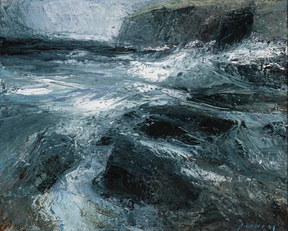 SHORELINE II, 2001 by Donald Teskey sold for 25,000 at Whyte's Auctions