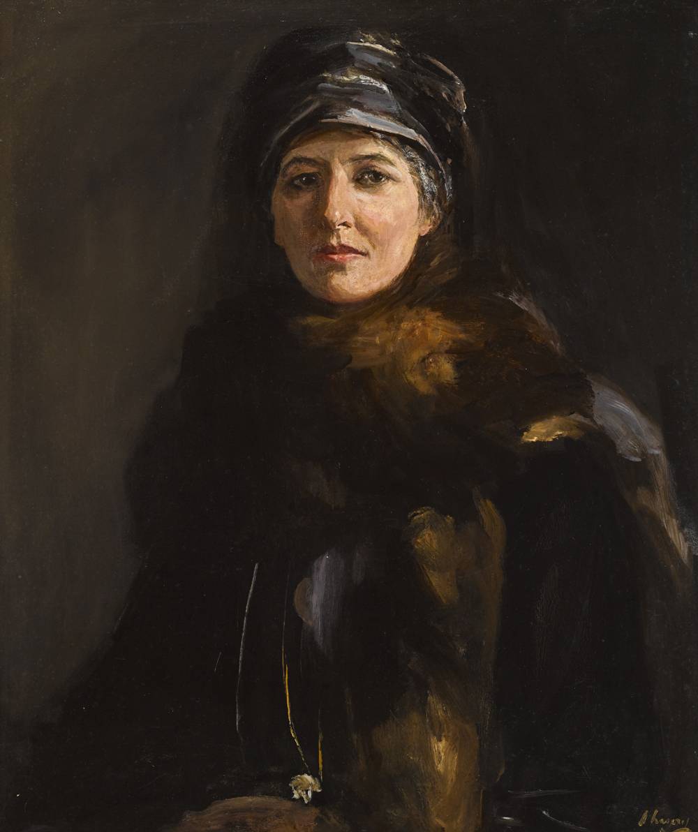 THE LADY PARMOOR, 1919 by Sir John Lavery sold for 58,000 at Whyte's Auctions