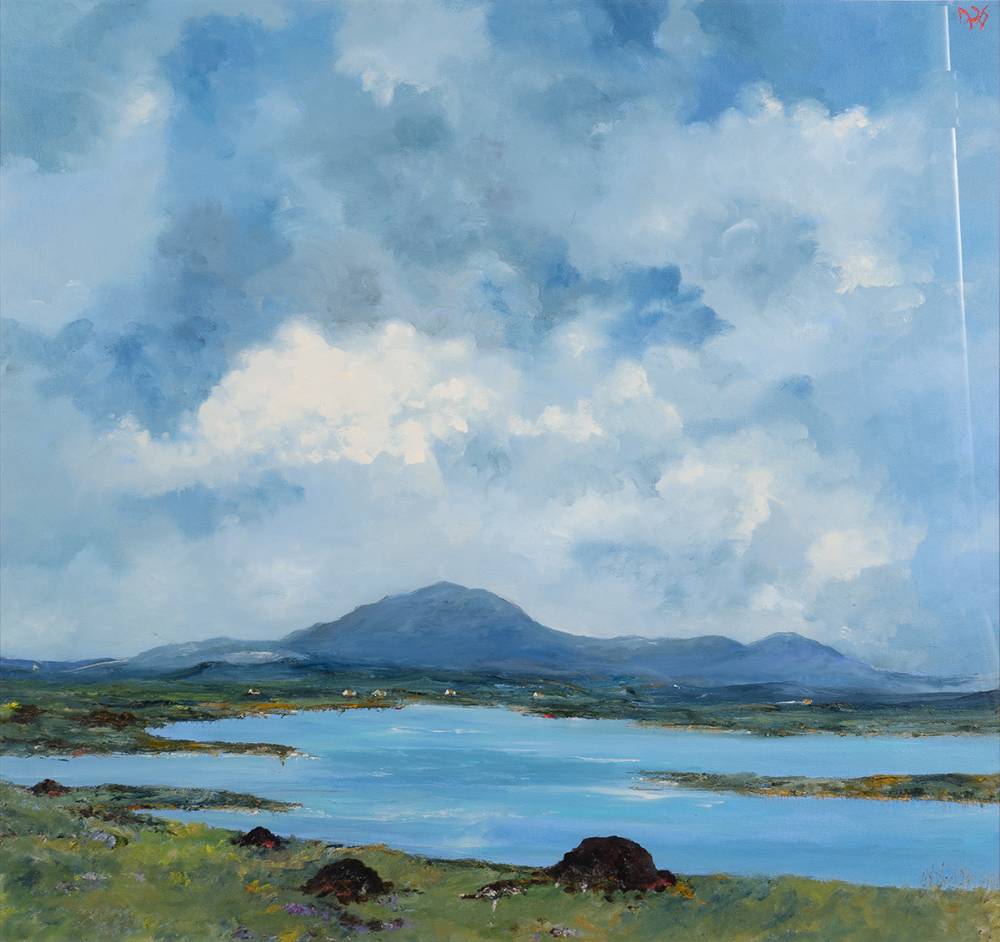 PASSING CLOUDS, COUNTY DONEGAL by David Gordon Hughes (b.1957) at Whyte's Auctions
