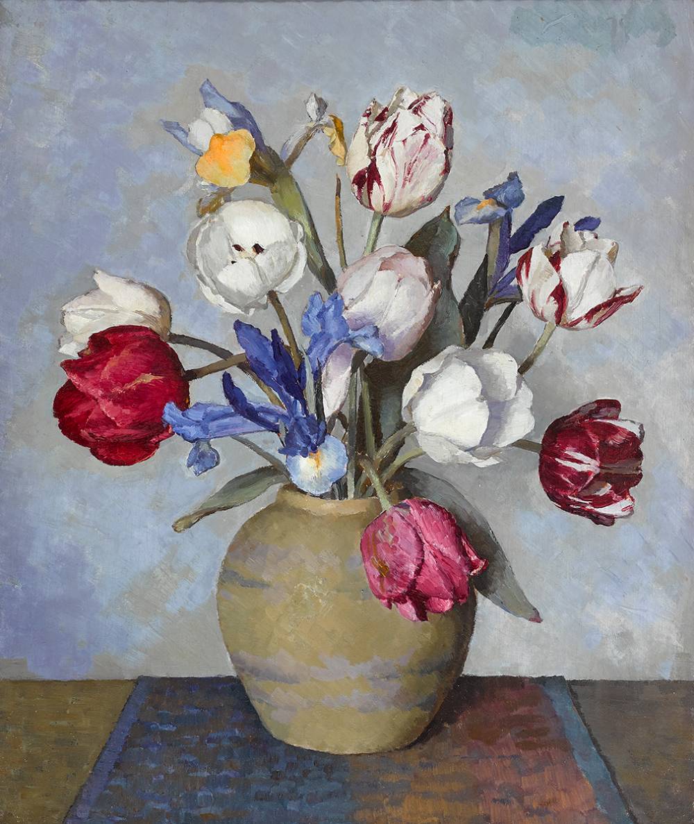 TULIPS by Mary Duncan sold for 950 at Whyte's Auctions
