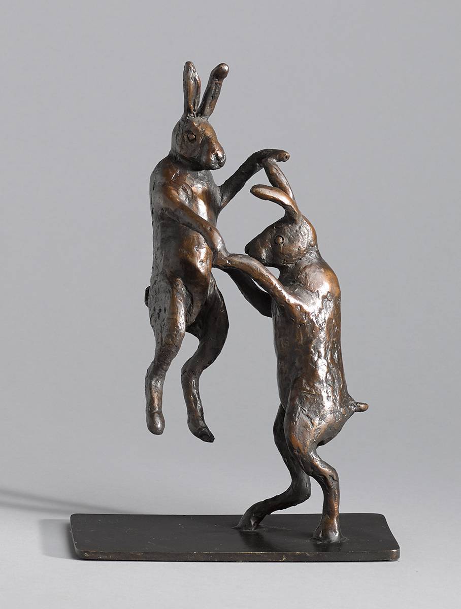 HARES by Mary Ferris sold for 2,000 at Whyte's Auctions