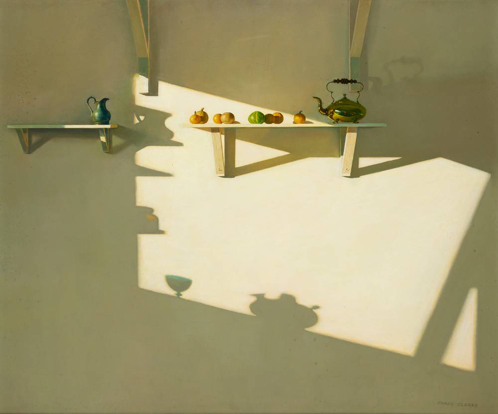 STILL LIFE - SUBSTANCE AND SHADOW by Carey Clarke sold for 2,300 at Whyte's Auctions