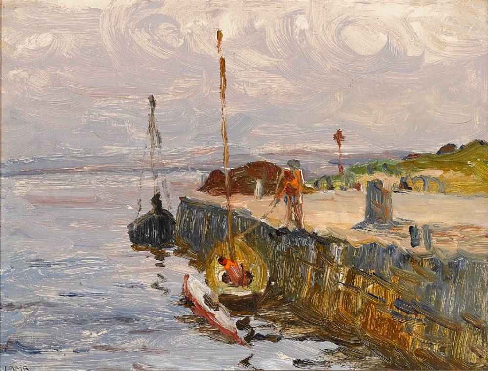 CONNEMARA HARBOUR by Charles Vincent Lamb sold for 2,600 at Whyte's Auctions