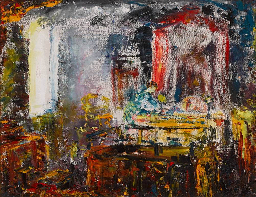JUSTICE, 1946 by Jack Butler Yeats sold for 140,000 at Whyte's Auctions