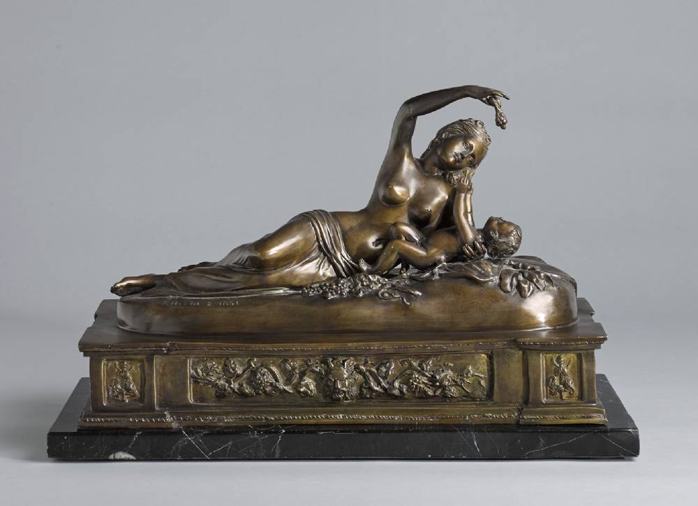 INO AND BACCHUS, 1851 by John Henry Foley sold for 4,000 at Whyte's Auctions