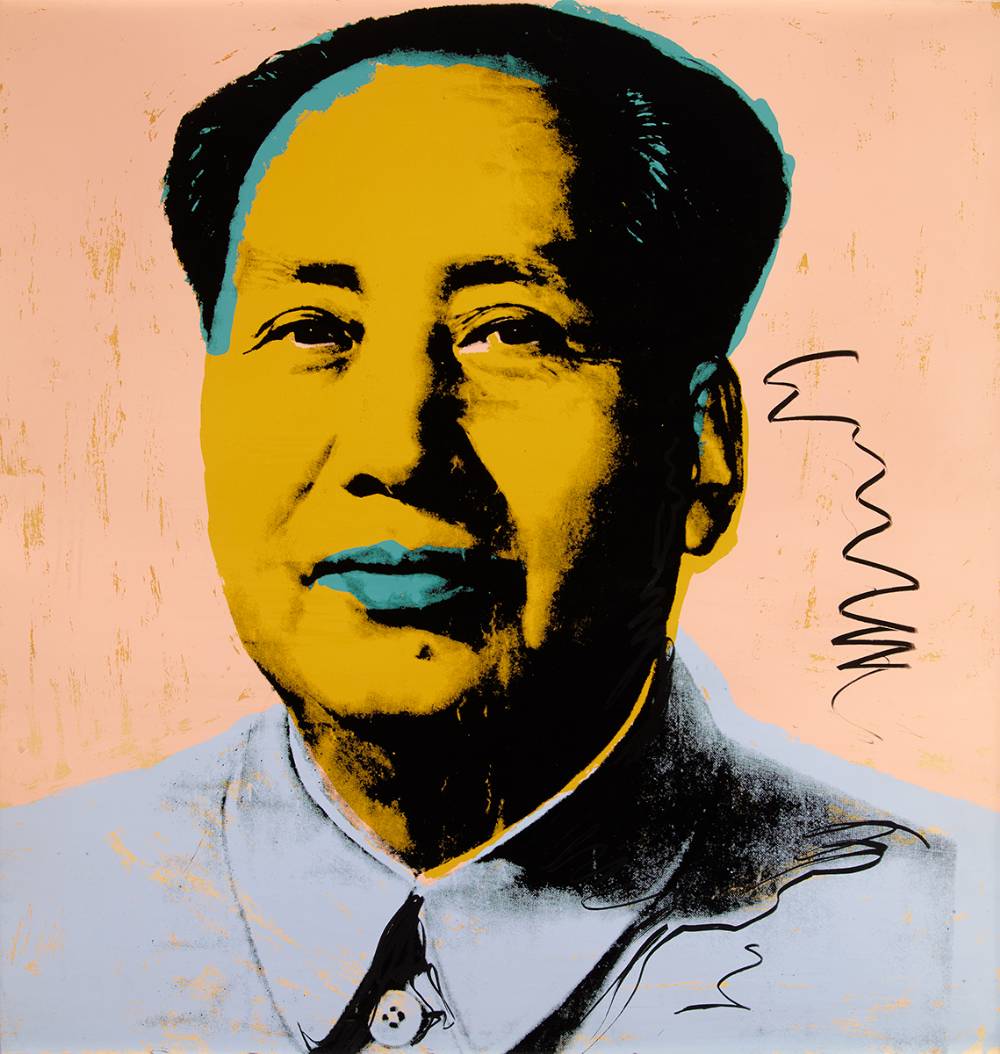 MAO (F & S II.92), 1972 by Andy Warhol sold for 48,000 at Whyte's Auctions