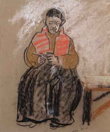 SEATED PEASANT WOMAN by Nano Reid sold for 1,904 at Whyte's Auctions