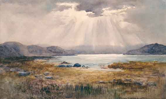 GLENVEIGH, COUNTY DONEGAL by William Percy French sold for 7,110 at Whyte's Auctions
