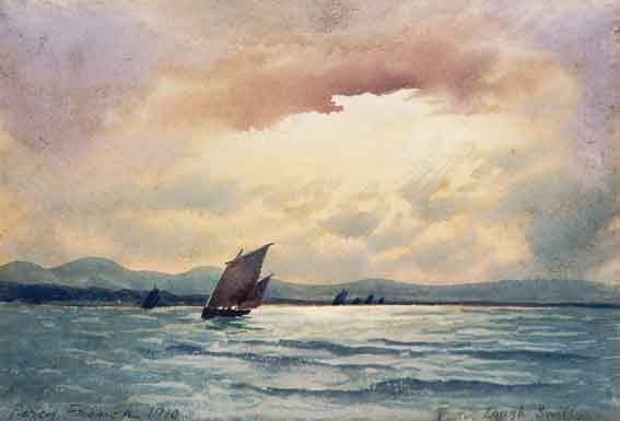 LOUGH SWILLY, COUNTY DONEGAL by William Percy French (1854-1920) at Whyte's Auctions