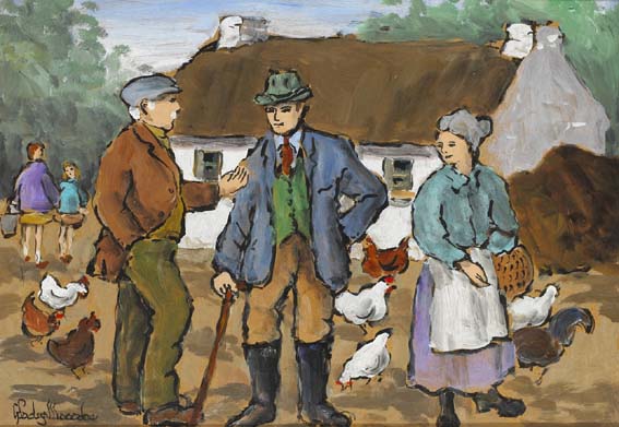 FARM SCENE by Gladys Maccabe sold for 4,200 at Whyte's Auctions