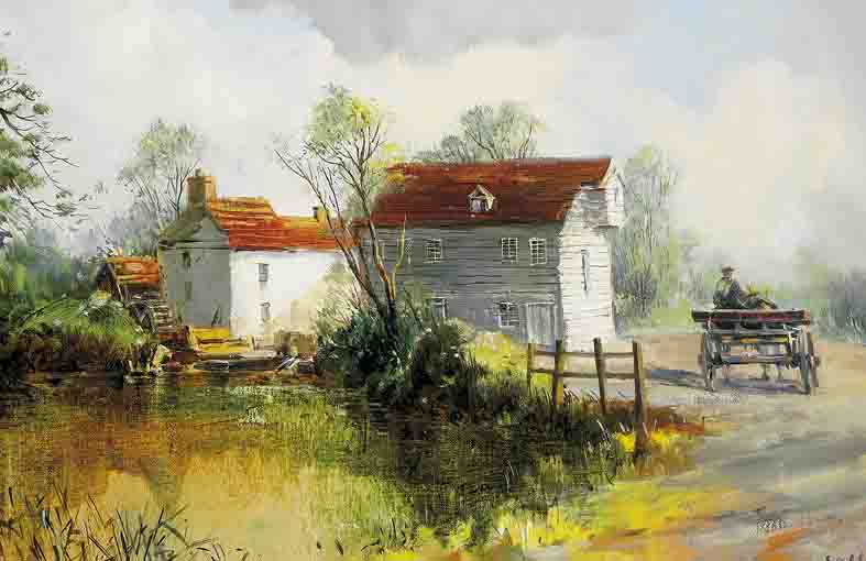 THE OLD MILL by Kenneth Webb sold for 4,600 at Whyte's Auctions