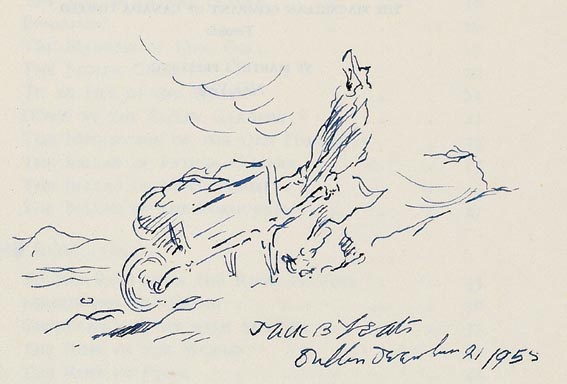 A BARROW-MAN by Jack Butler Yeats RHA (1871-1957) at Whyte's Auctions