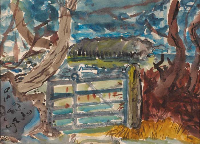 GATE IN THE LANE by Nano Reid sold for 4,600 at Whyte's Auctions