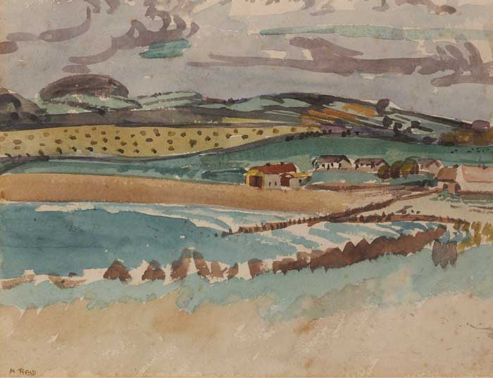 THE LIFEBOAT STATION, CLOGHERHEAD, circa 1930-1935 by Nano Reid sold for 3,000 at Whyte's Auctions