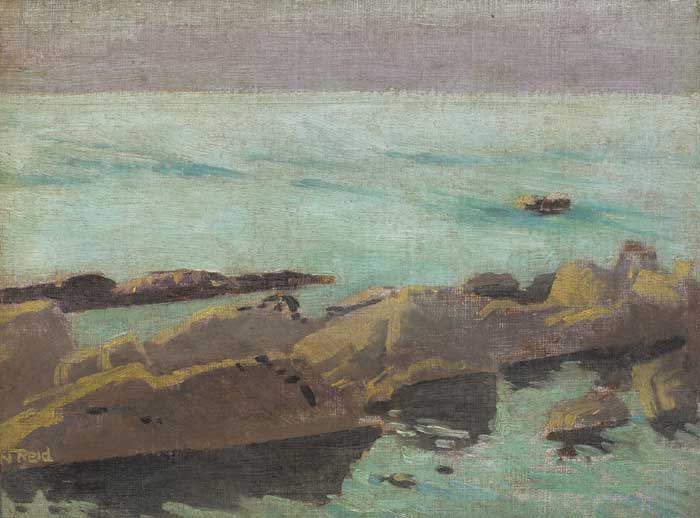 ROCKS AND SEA by Nano Reid sold for 1,900 at Whyte's Auctions