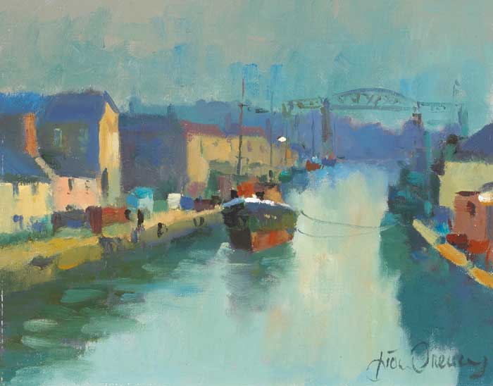 EVENING STUDY, DROGHEDA by Liam Treacy sold for 2,000 at Whyte's Auctions