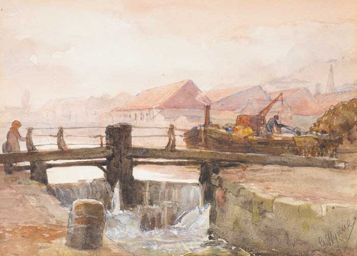 CANAL BAGGOT STREET BRIDGE by Gladys Wynne (1876-1968) at Whyte's Auctions