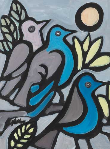 LOVE DOVES by Markey Robinson sold for 2,000 at Whyte's Auctions