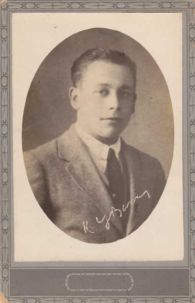 1920. Kevin Barry. A scarce portrait at Whyte's Auctions