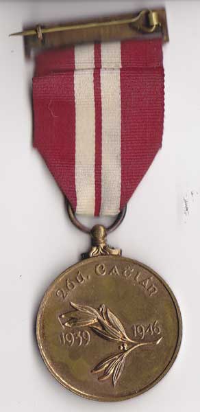 1939-46 Emergency Service Medal  26 Catlan at Whyte's Auctions
