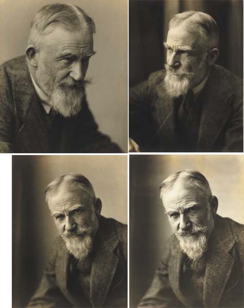 Walter Benington George Bernard Shaw - Four Portraits at Whyte's Auctions