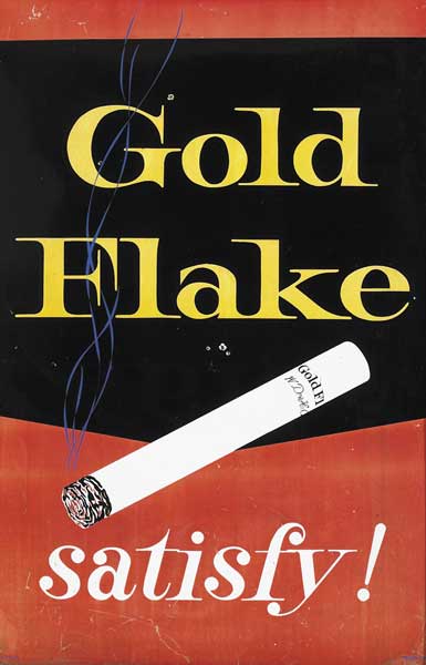 1960s Gold Flake Satisfy! at Whyte's Auctions