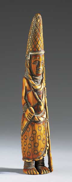 An African Tribal Ivory Figure at Whyte's Auctions