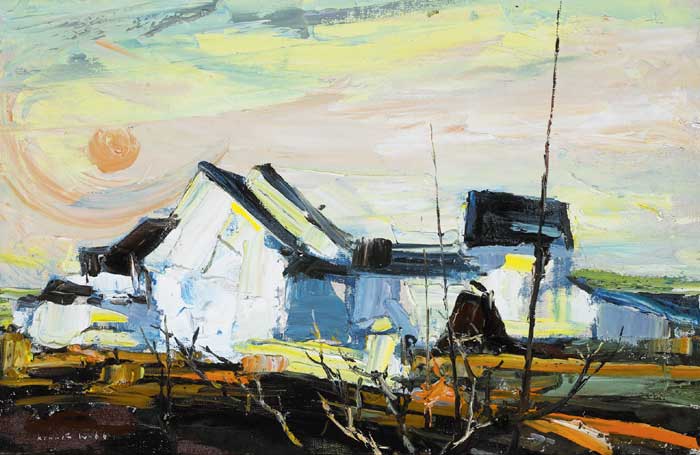 WHITE GABLES, 1961 by Kenneth Webb sold for 4,000 at Whyte's Auctions