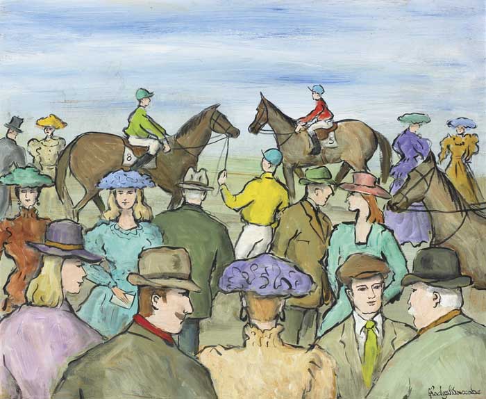 RACE DAY by Gladys Maccabe sold for 4,000 at Whyte's Auctions