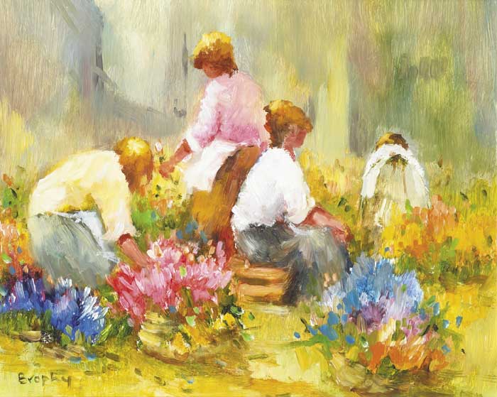 THE FLOWER SHOW by Elizabeth Brophy sold for 1,400 at Whyte's Auctions