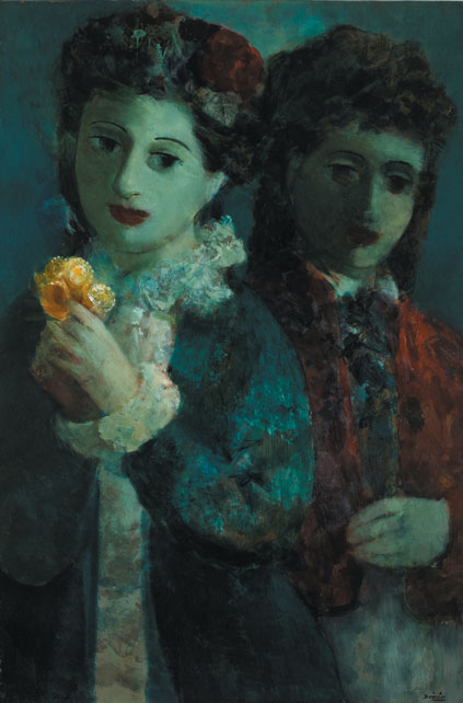 TWO SISTERS by Daniel O'Neill (1920-1974) at Whyte's Auctions