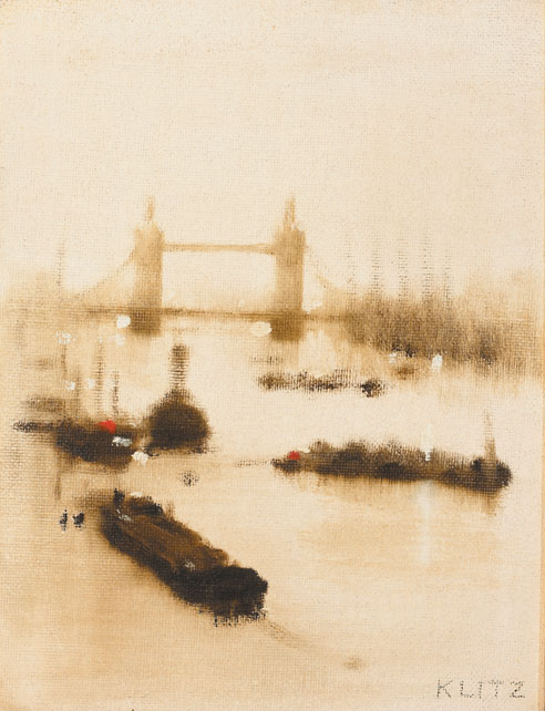 LONDON BRIDGE by Anthony Robert Klitz sold for 400 at Whyte's Auctions