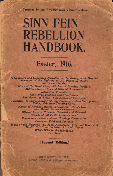 1916: Sinn Fein Rebellion Handbook at Whyte's Auctions