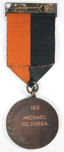 1919-21 War of Independence Service Medal officially named to Michael De Burca at Whyte's Auctions