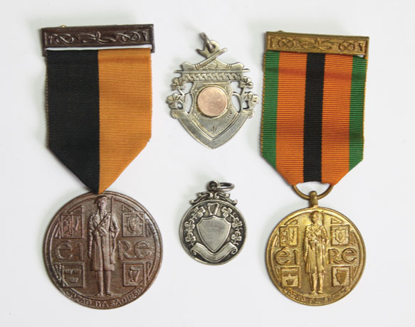 1919-21 War of Independence Service Medal and 1971 50th Anniversary of the Truce Medal to Andrew Egan of Mountmellick at Whyte's Auctions