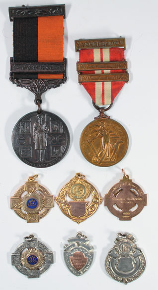 1919-47: War of Independence Service Medal, Emergency Service Medal and Irish Army sports medals to Captain Liam Booth 1st Eastern Division IRA  1919-21 War of Independence Service Medal with Comrac at Whyte's Auctions