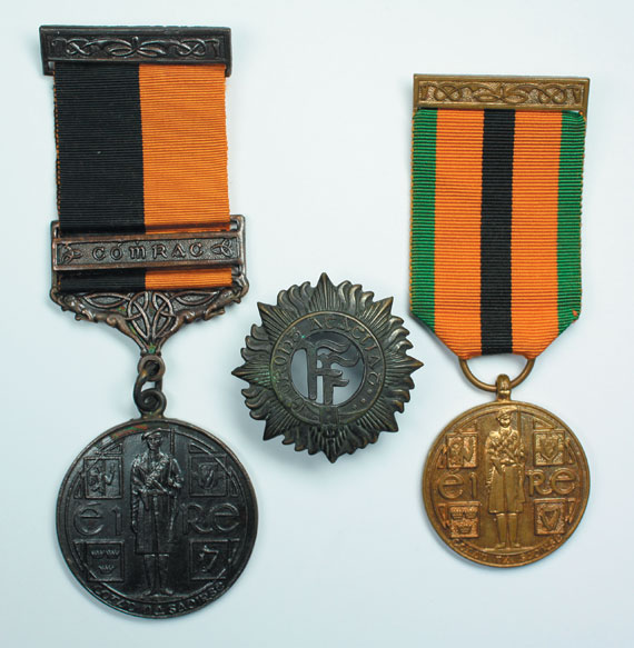 1919-24: 1919-21 War of Independence Service Medal with Comrac bar, 1971 50th Anniversary of the Truce Medal awarded to Captain John Moore North Longford Flying Column at Whyte's Auctions