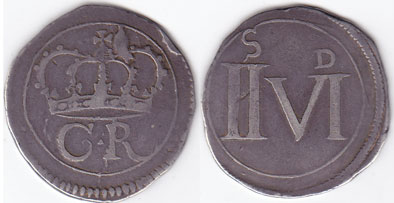 Charles I (1625-1649).Irish Rebellion Period "Ormonde Money" halfcrown, 1643. at Whyte's Auctions