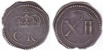 Charles I (1625-1649).Irish Rebellion Period "Ormonde Money" shilling, 1643. at Whyte's Auctions
