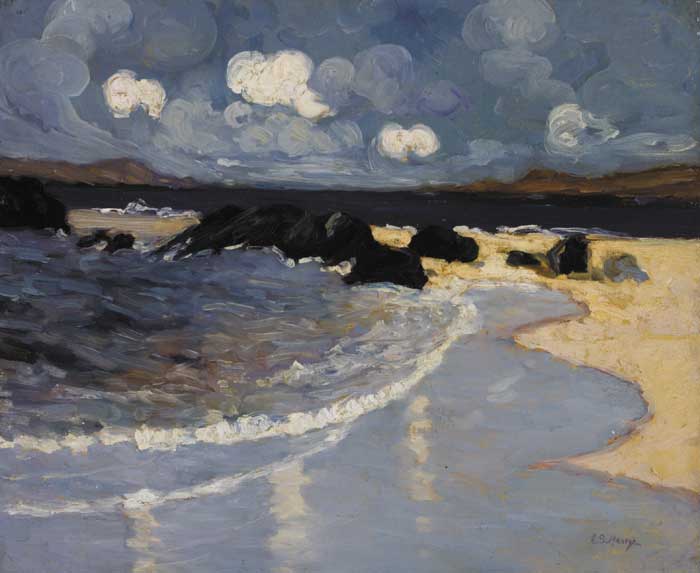 LITTLE WAVES, ACHILL by Grace Henry HRHA (1868-1953) at Whyte's Auctions