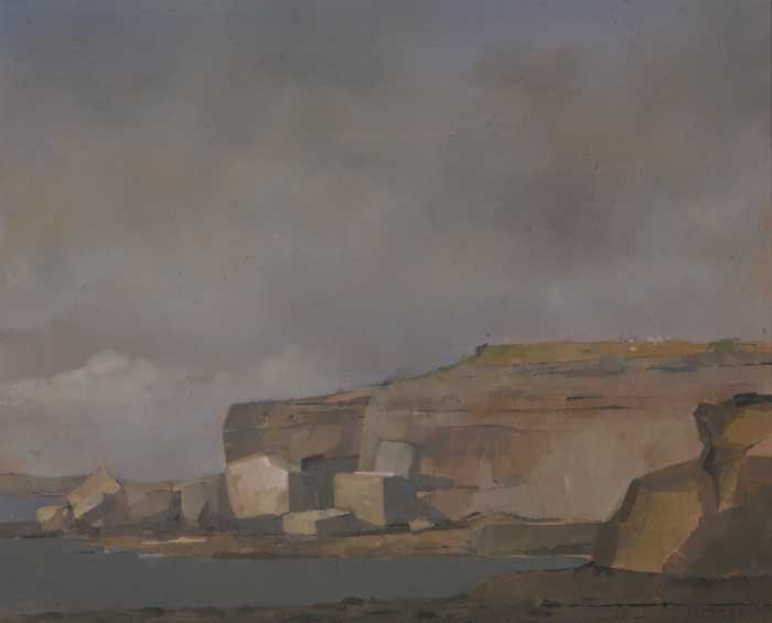 ARAN ISLANDS, EVENING, SUMMER, 1997 by Martin Mooney sold for 450 at Whyte's Auctions