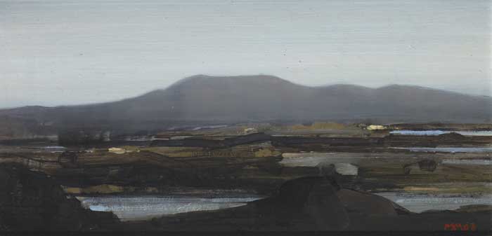 LANDSCAPE NEAR CASHEL, CONNEMARA by Martin Mooney sold for 850 at Whyte's Auctions
