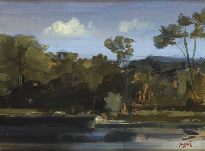 THE LAKE AT CLANDEBOYE, 2000 by Martin Mooney sold for 700 at Whyte's Auctions