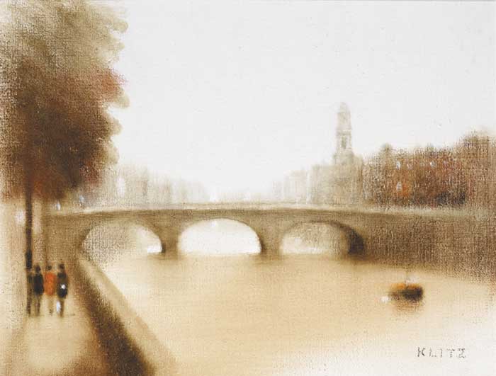 FATHER MATHEW BRIDGE, DUBLIN, c.1978 by Anthony Robert Klitz sold for 680 at Whyte's Auctions