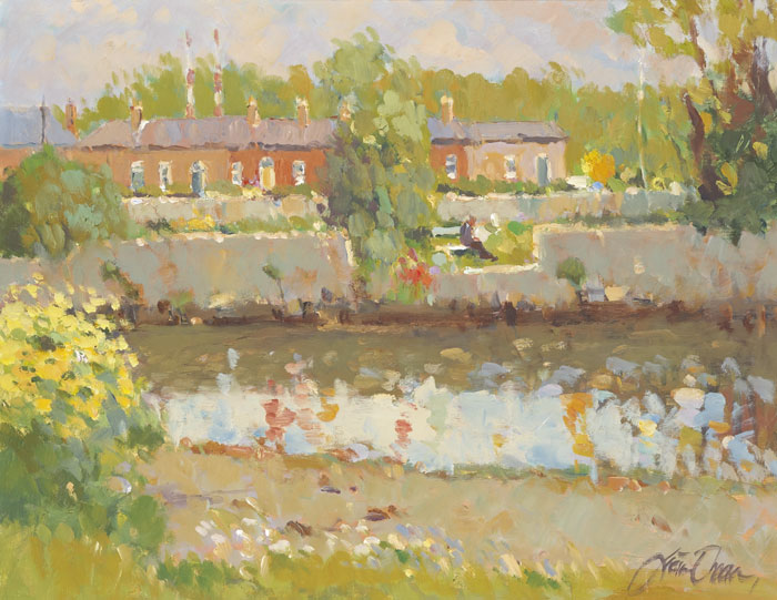 BY THE DODDER, 1998 by Liam Treacy (1934-2004) at Whyte's Auctions