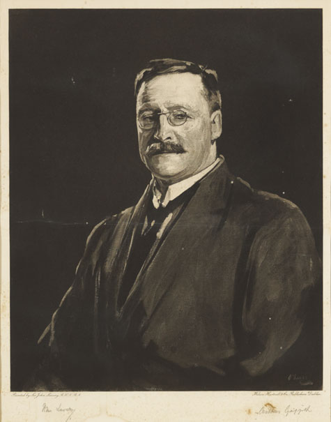 1921: Michael Collins and Arthur Griffith, Sir John Lavery lithograph proofs at Whyte's Auctions
